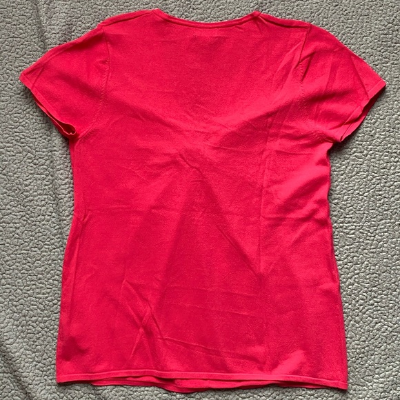 Maternity V-Neck Twist Knot At Bust - Picture 2 of 4